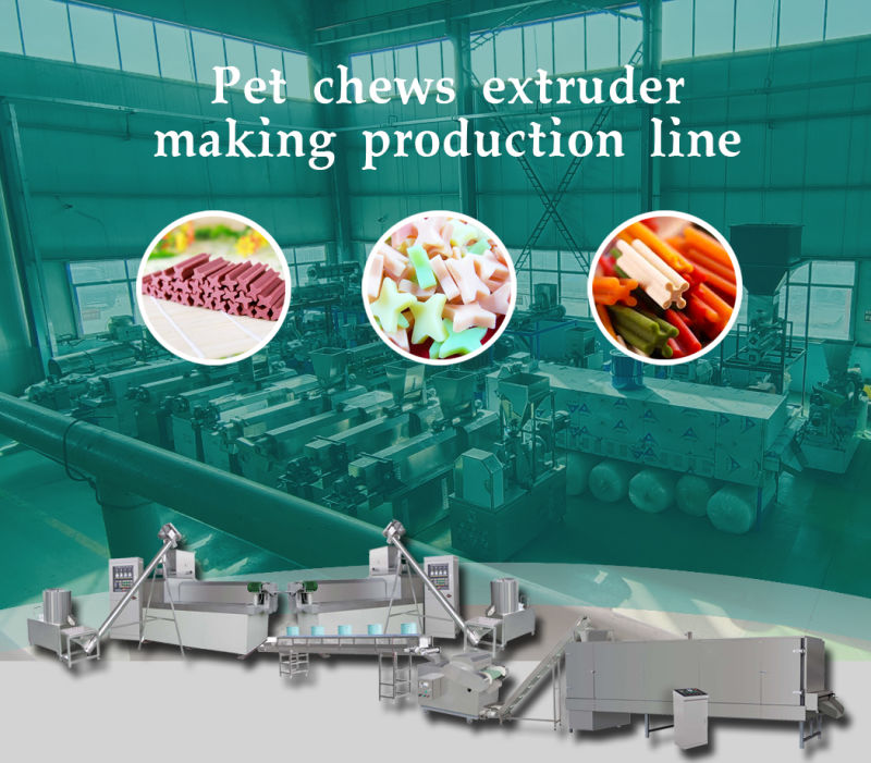 Pet Chews Production Plant Dog Chews Making Extruder