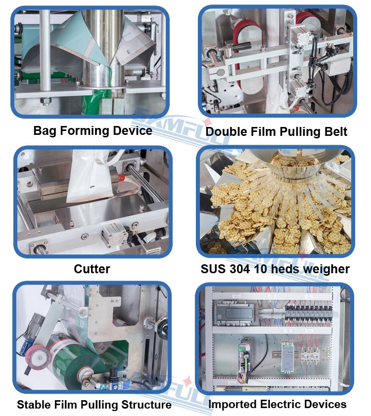 Samfull Automatic Animal Feeds Pet Food Packing Machine for Dog and Cat Food