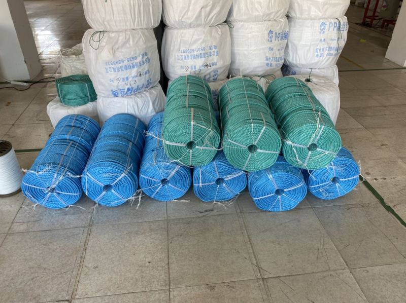 PP Mooring Rope PP Marine Rope 10mm 3-Strand PP Rope