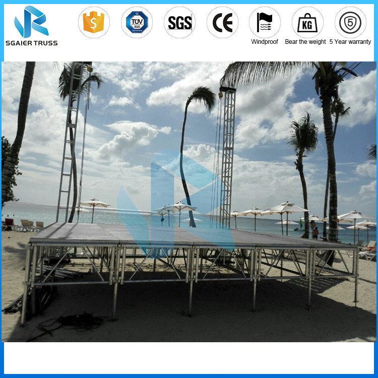 Fiber Glass Acrylic Glass Plexiglass Stage Acrylic Stage