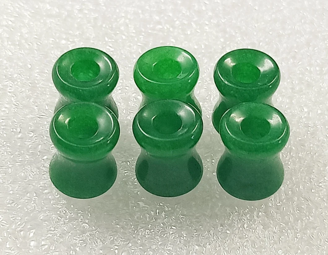 Factory Wholesale Gemstone Ear Plug Natural Stone Tunnels Ear Stretching Expander Piercing Jewelry STP1992