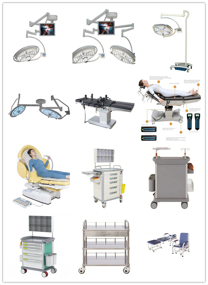 2 Crank Medical Bed 2 Function Hospital Bed Nursing Bed for Patients