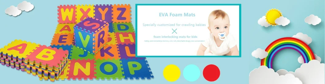 EVA Eco Friendly Waterproof Mat Non-Slip Play Mat Foam Puzzle Mat for Baby