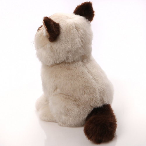 Fluffy Cat Toy Soft Sitting Cat Animals