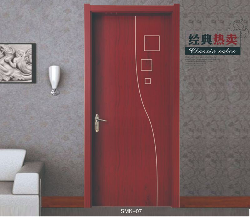 Interior Wood Plastic Waterproof Door for Bedroom