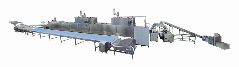 Skywin Discount PLC Fully Automatic Small Cookie Chips Processing Plant/Cookie Making Machine