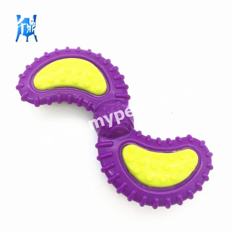 Wholesale Interactive Vocal Pet Chew Dog Toys Rubber Bone Design Doy Toys