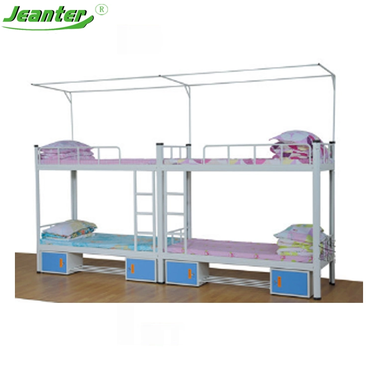 Quality Assurance Eco Friendly Metal Bunk Beds School Steel Dormitory Bed for Students