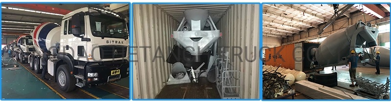 Chinese suppliers Concrete Mixer for Tunnels (Cement Agitator Tank) 3-12cbm