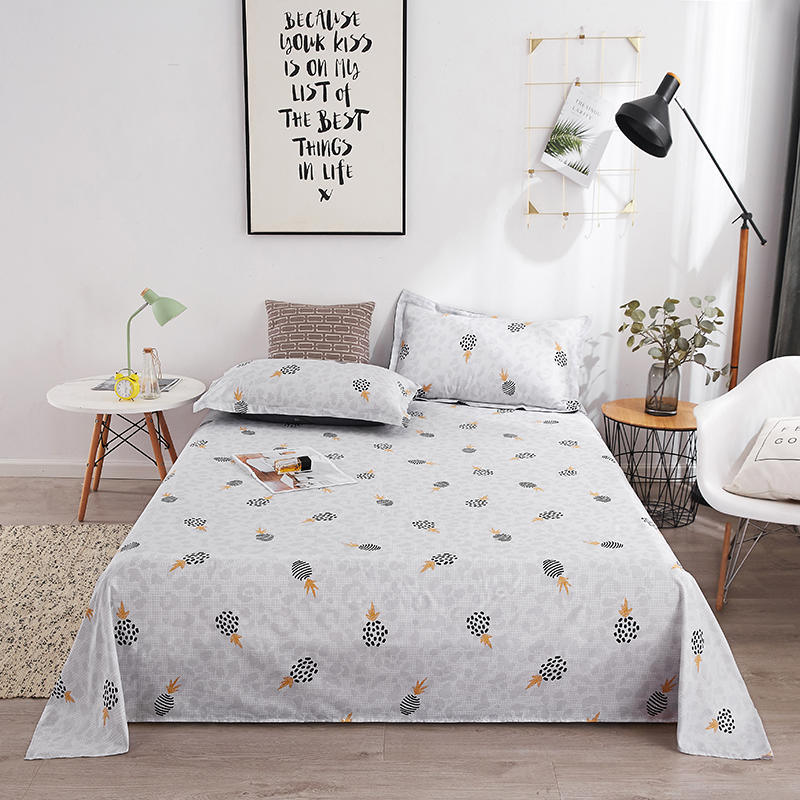 Hot Sale Cotton Queen Size Bedsheet Best Quality for Bedding
