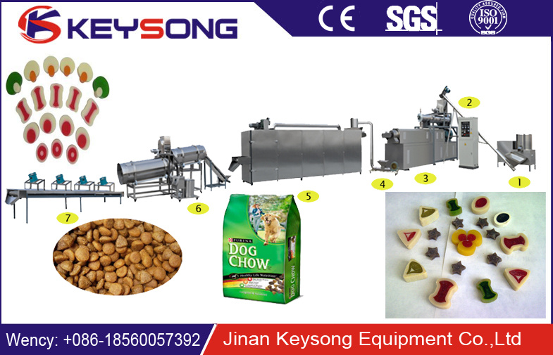 New Conditioner Automatic Dog Chewing Food Processing Machines