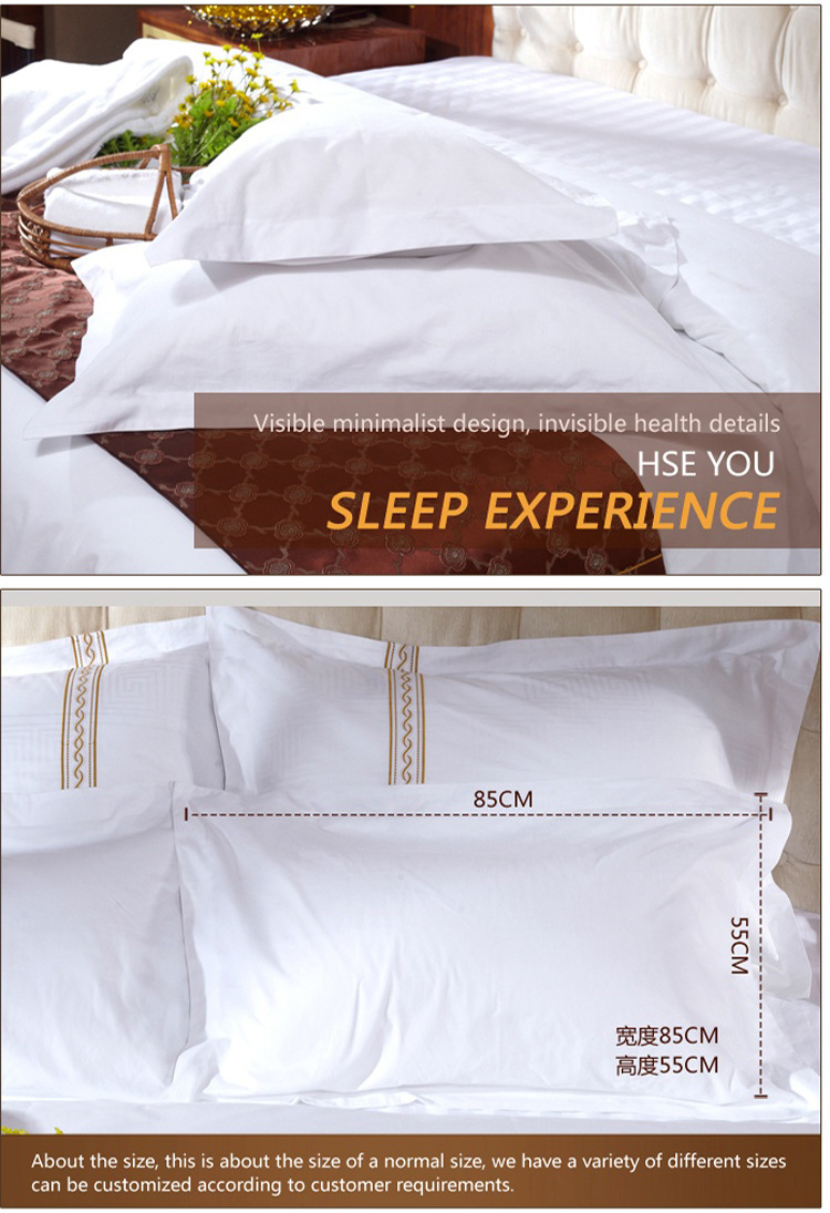 Yrf Factory Direct Price 100% Cotton 4PCS Bedding Include Bed Sheet, Duvet Cover, Pillow Case