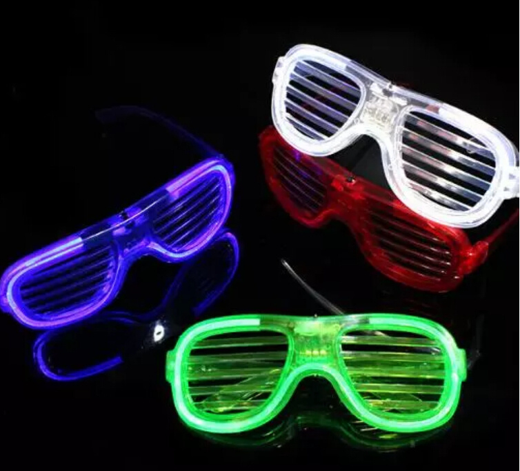 New LED Flash Electronic Children Toys Light Glasses for Wholesale