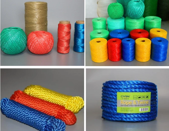 Pet Rope Twisting Machine Twisted Nylon Rope for Packing