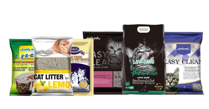 Love Sand Hot Sale Baby Powder Bentonite Cat Litter Pet Product