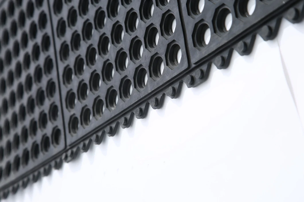 100% NBR Floor Mat Waterproof Non-Slip Anti-Fatigue Rubber Mat