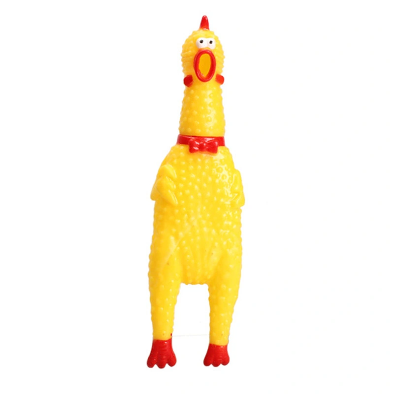 30cm 17cm 41cm Screaming Chicken Squeak Toys Pet Supplies Pet Chew Toys