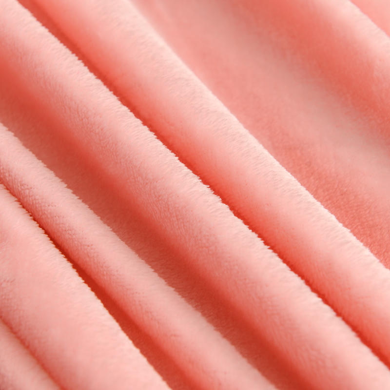 Coral Fleece Blanket Cuddly Micro Fleece for Queen