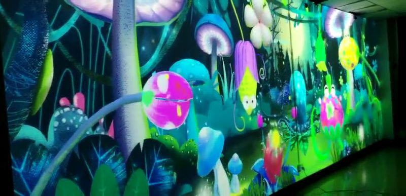 Gooest Interactive Projector Interactive Wall Games for Playground