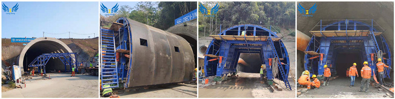 Lianggong Tunnel Trolley for Tunnel Construction