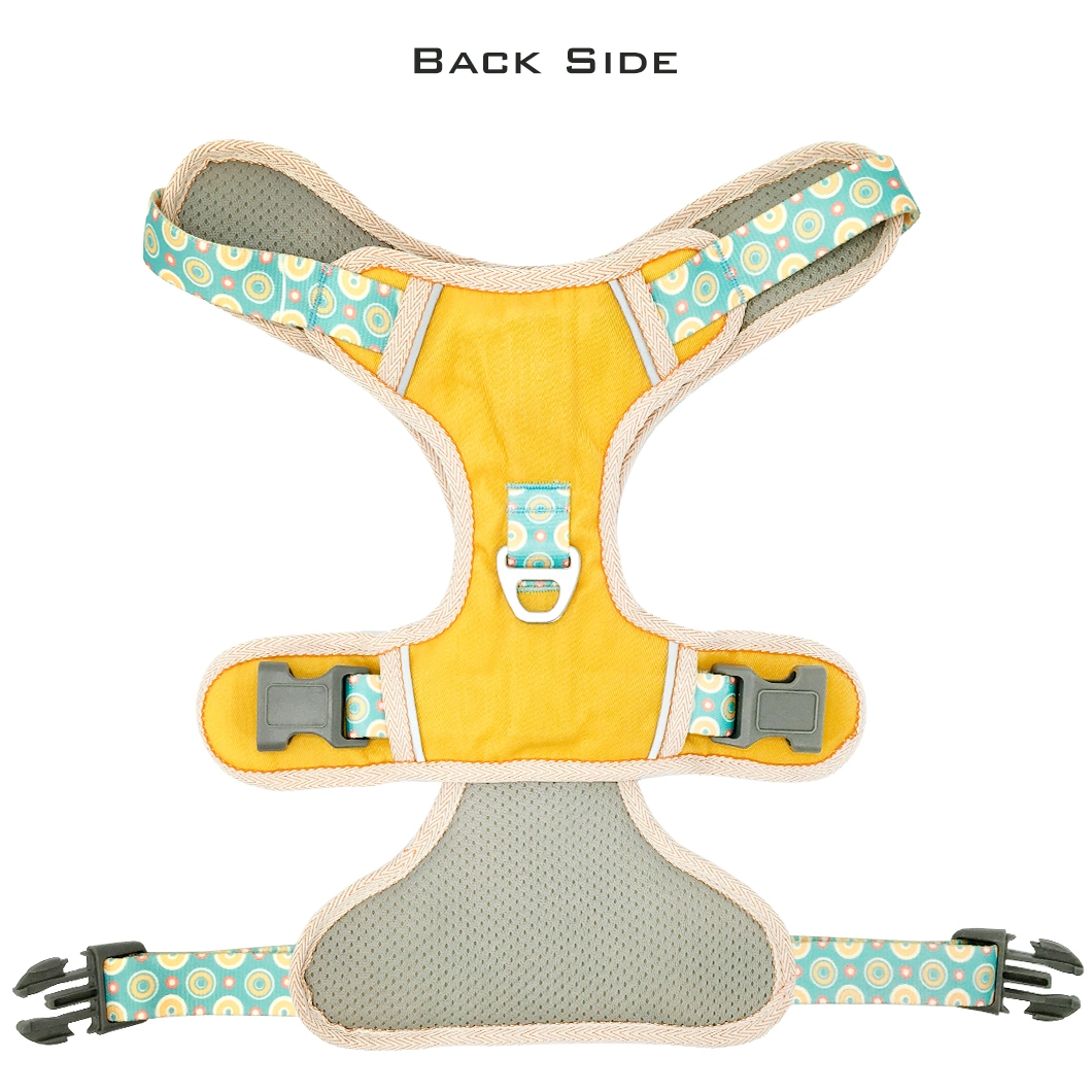 No Pull Reflective Breathable Lightweight Wholesale Outdoor Training Dog Harness Dog Products