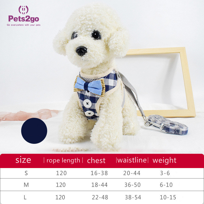 Button Traction Chest Strap Mesh Breathable Traction Rope Adjustable Dog Walking Rope Pet Supply Wholesale