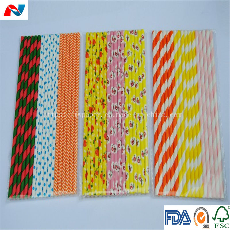 Eco Friendly Wide Paper Straws Big Paper Straw with Customized Size