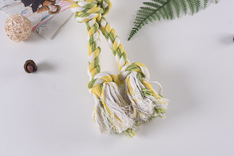 Factory Price Rope Knotted Rope Pet Dog Toy Accessories