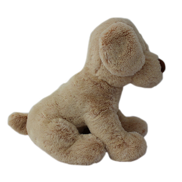 Hotsale Cute Soft Peluches Brown Plush Teddy Lifelike Dogs Toys