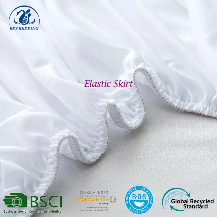 Super Soft Bed Bug Waterproof Skin Friendly Bed Covers Mattress Protector