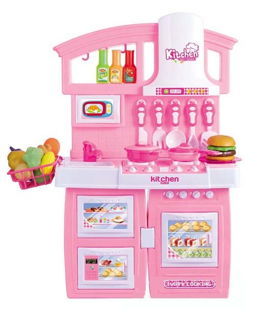 New Kids Play Toy Kitchen Toy with Light and Music