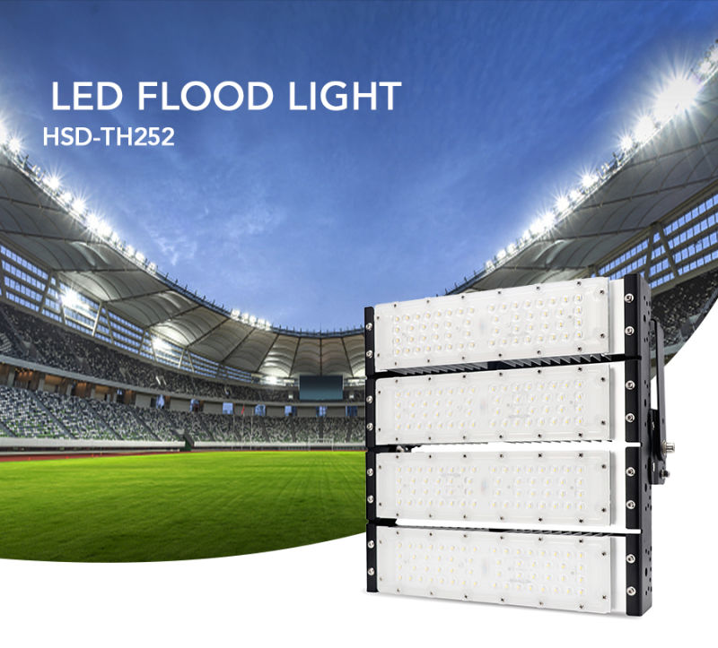 Waterproof IP66 Indurstrial Adjustable Intelligent LED Flood Light with Smart Control System