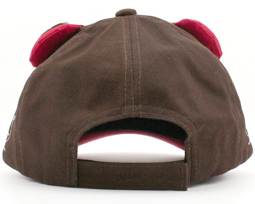 Cotton Baseball Embroidery Cute Ears Monkey Kid Children Cap