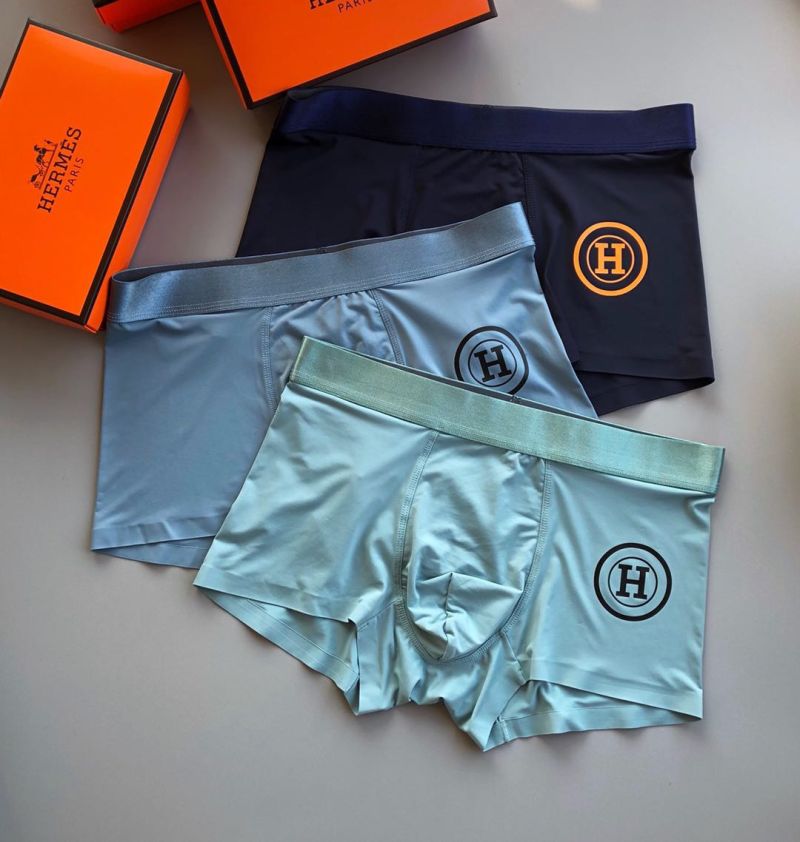 Classic Series Men's Ice Silk Boxed Underwear Bz50