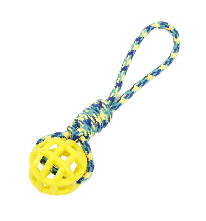 Cheap Dog Rope Toy with TPR Pet Toys