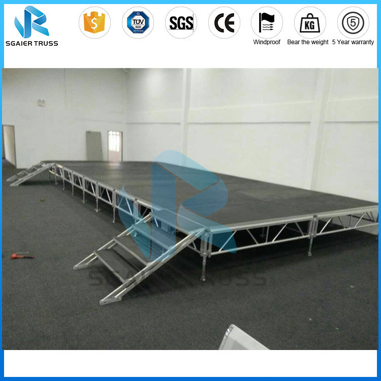 Fiber Glass Acrylic Glass Plexiglass Stage Acrylic Stage