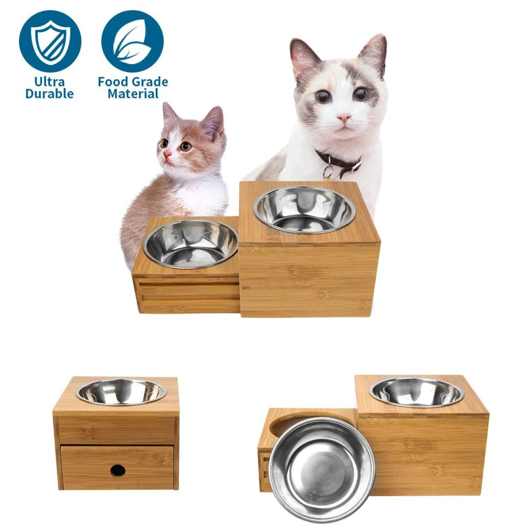 Pet Raised Pet Bowls for Cats and Dogs