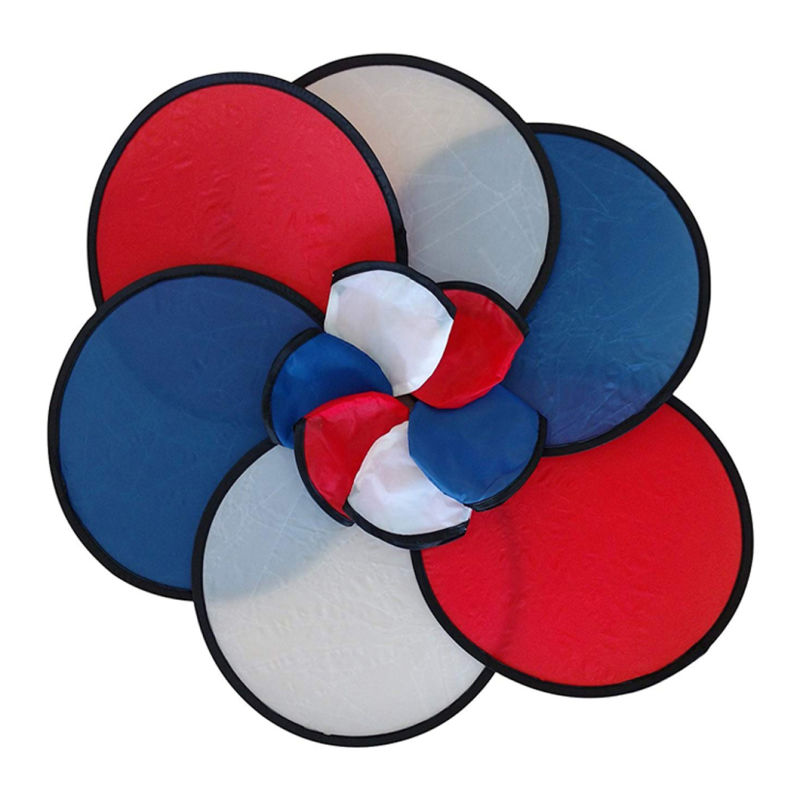 Dog Pet Toy Collapsible Frisbee Foldable Flying Disc