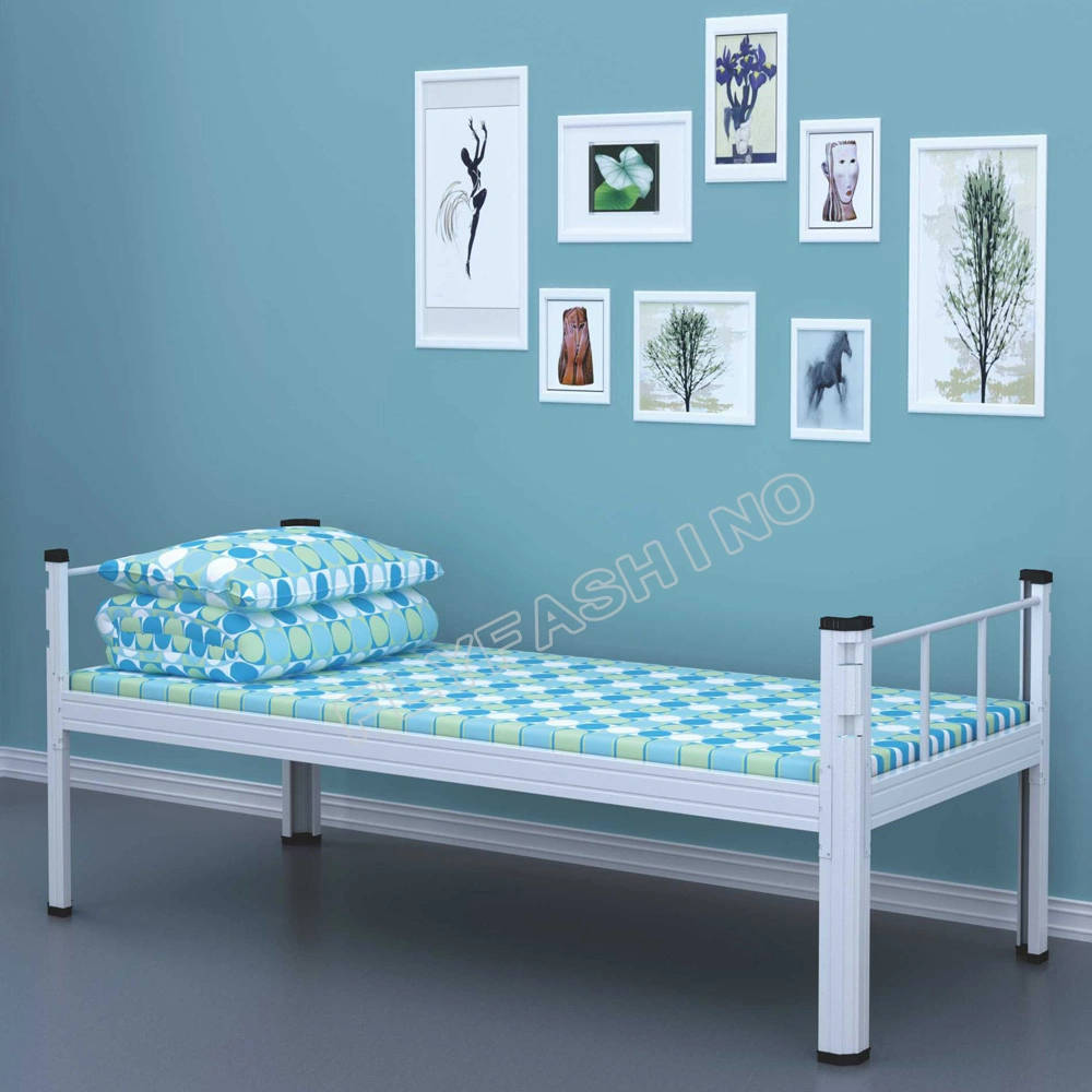 Dormitory Bed Steel Bed Metal Bed School Furniture Single Bed