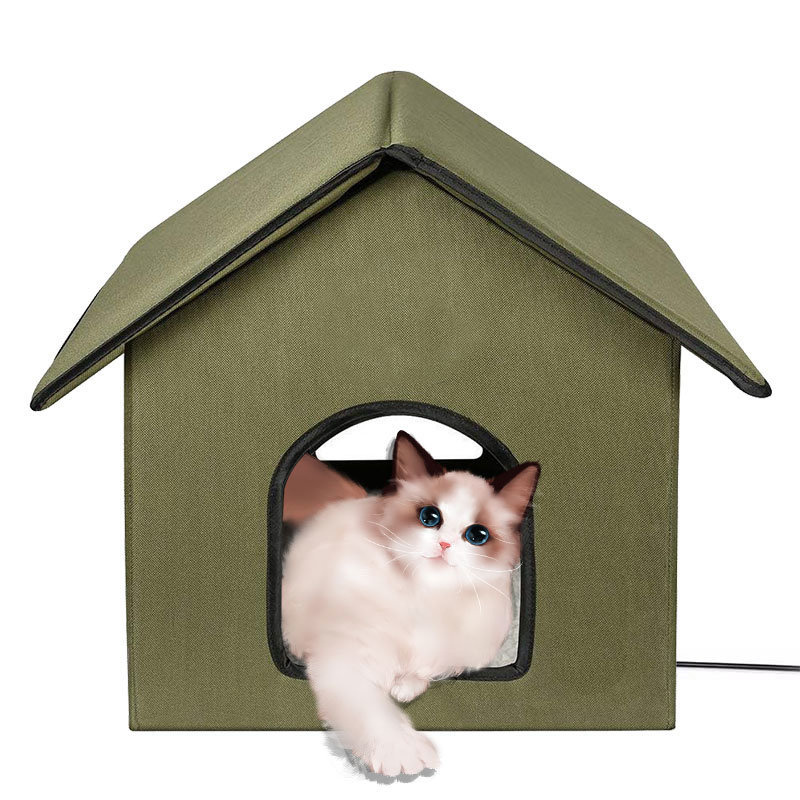New Fashion Red Custom Travel or Home Indoor Outdoor Cute Pet Foldable Cat Heated House Hand Carry Animals Pet House Bag
