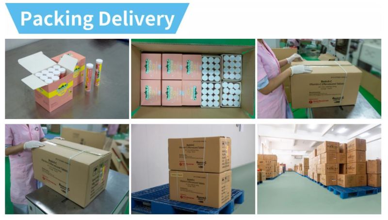 Contract Manufacturing Chewable Multivitamin Effervescent Tablet OEM