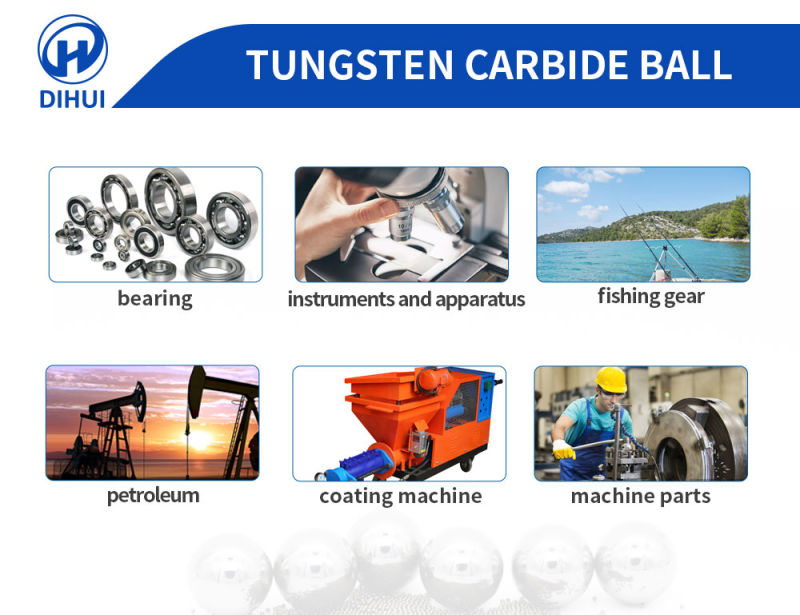 Tungsten Carbide Balls Stainless Steel Balls Chrome Steel Balls