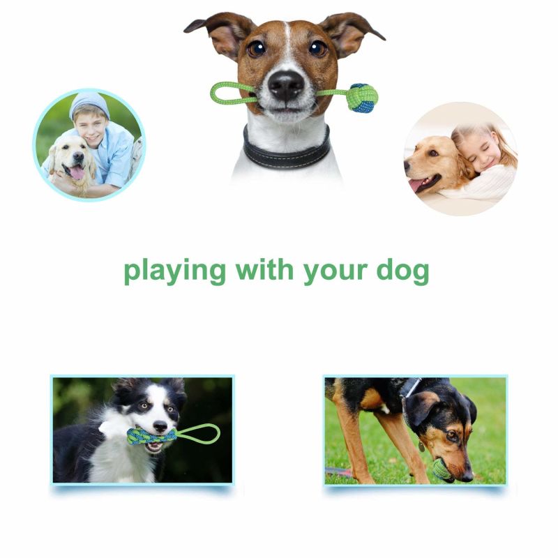 Pet Rope Toys Interactive Knot Durable Chewing Dog Chewing Toy