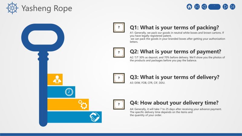 Sisal Rope PP Rope Malina Rope Mooring Rope Marine Ropes