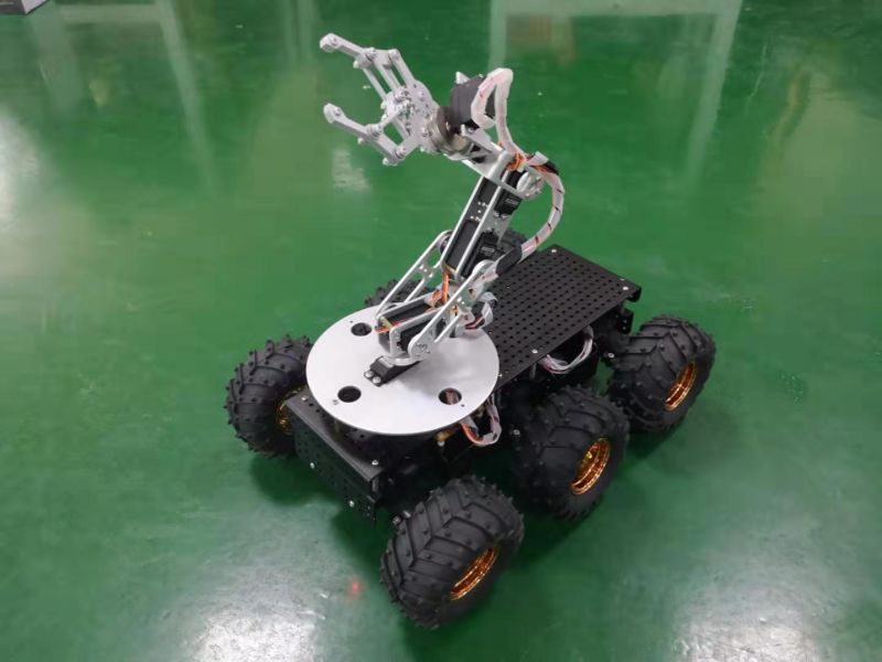 CE Certification 6wd Metal Robot Car Toy for Arduino Smart Robot