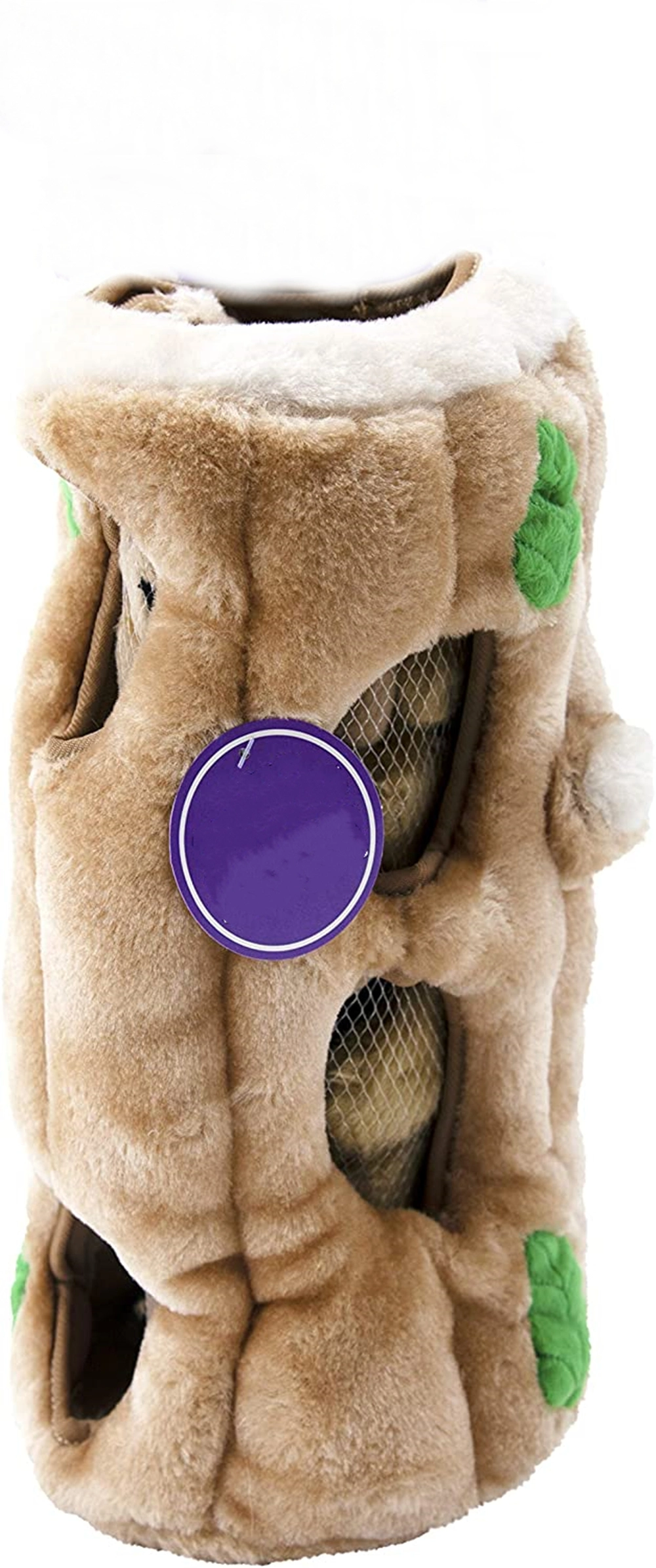 2021 Hot Sale New Design Plush Squeaky Dog Toy Hide-a-Squirrel Squeaky Puzzle Plush Dog Toy