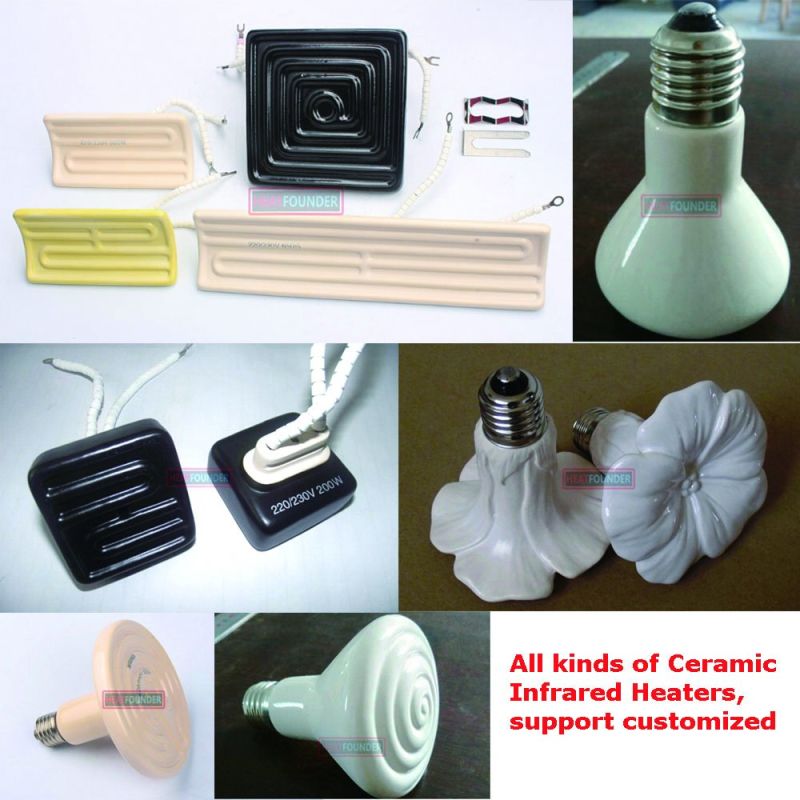 Quarter Trough Element (QTE) Ceramic Infrared Heater