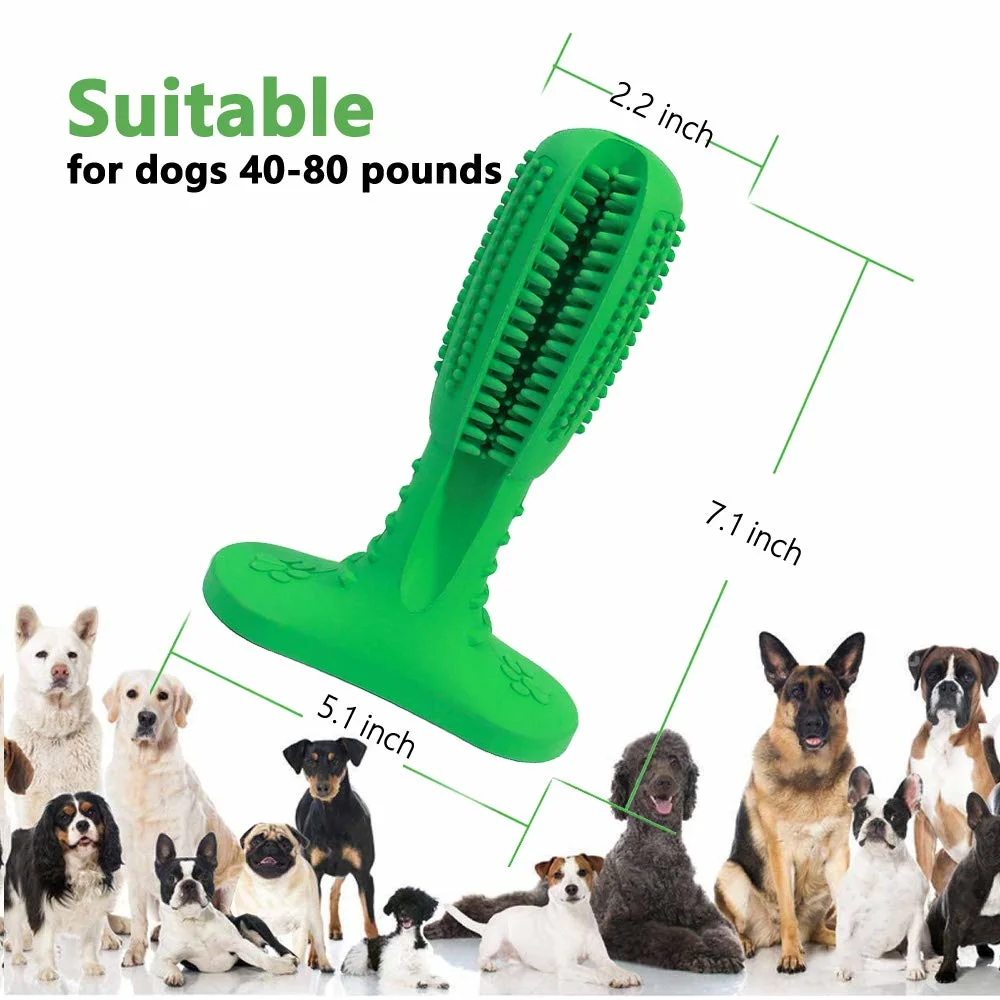 Dog Toothbrush Puppy Teething Brush Pet Chew Toy