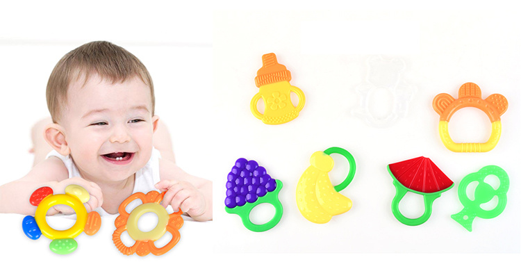 Wholesale Baby Chewable Toys 100% FDA Silicone Teether