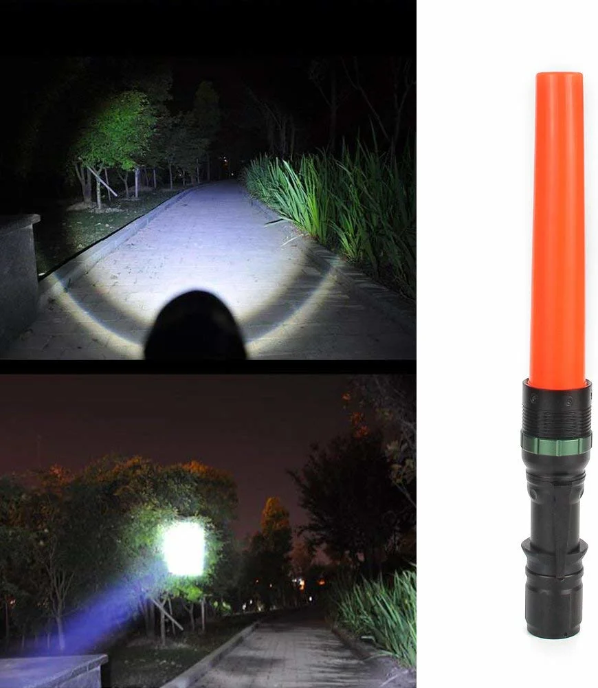 LED Signal Traffic Wands for Road Safety